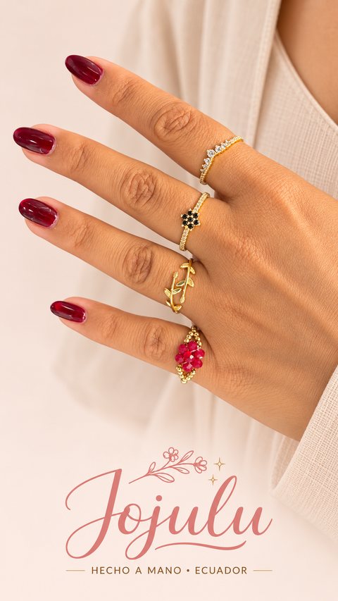 Anillos Jardín Dorado