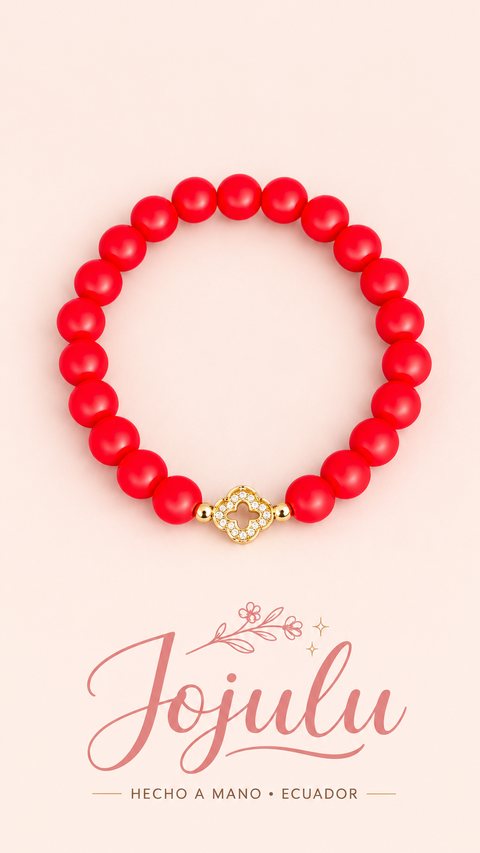 Pulsera Roja Delicada — vista 1