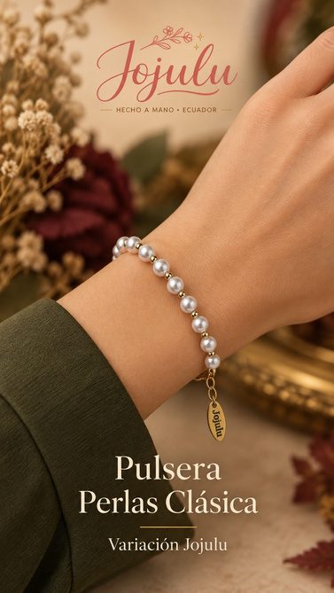 Pulsera Perlas Clásico