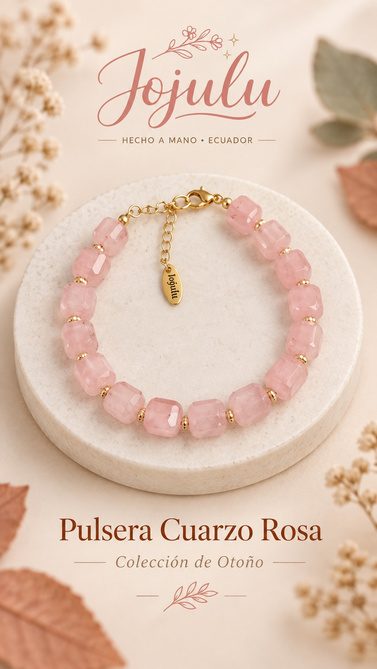 Pulsera Cuarzo Rosa