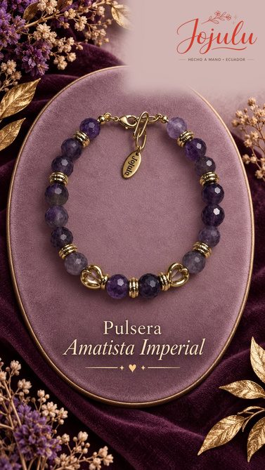 Pulsera Amatista Imperial