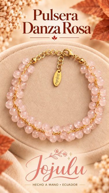 Pulsera Danza Rosa