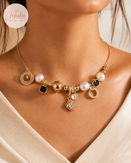 Collar Múltiple Perlas