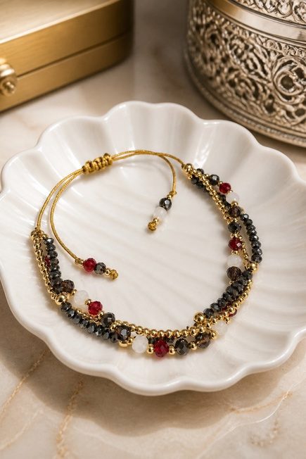 Pulsera Aurora Carmesí