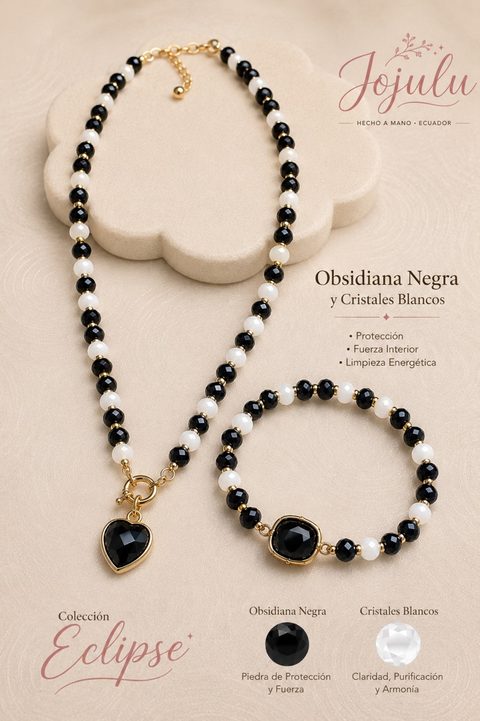 Pulsera Obsidiana Negra