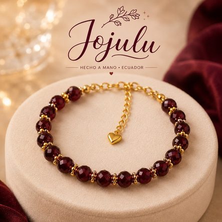 Pulsera Éclat Bordeaux